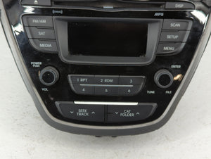 2014-2016 Hyundai Elantra Radio AM FM Cd Player Receiver Replacement P/N:96170-3X1556GU Fits 2014 2015 2016 OEM Used Auto Parts