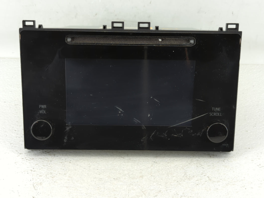 2017-2019 Toyota Corolla Radio AM FM Cd Player Receiver Replacement P/N:86140-02520 Fits 2017 2018 2019 OEM Used Auto Parts