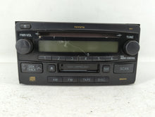 2003-2005 Toyota Rav4 Radio AM FM Cd Player Receiver Replacement P/N:86120-2B761 Fits 2003 2004 2005 OEM Used Auto Parts