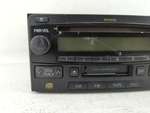 2003-2005 Toyota Rav4 Radio AM FM Cd Player Receiver Replacement P/N:86120-2B761 Fits 2003 2004 2005 OEM Used Auto Parts