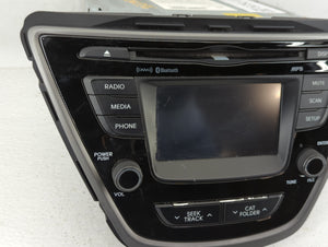 2014-2016 Hyundai Elantra Radio AM FM Cd Player Receiver Replacement P/N:96180-3X165GU Fits 2014 2015 2016 OEM Used Auto Parts