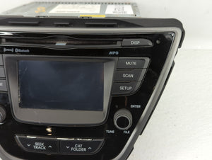 2014-2016 Hyundai Elantra Radio AM FM Cd Player Receiver Replacement P/N:96180-3X165GU Fits 2014 2015 2016 OEM Used Auto Parts