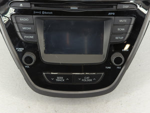 2014-2016 Hyundai Elantra Radio AM FM Cd Player Receiver Replacement P/N:96180-3X165GU Fits 2014 2015 2016 OEM Used Auto Parts