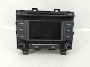 2015 Hyundai Sonata Radio AM FM Cd Player Receiver Replacement P/N:96180-C20004X 96180-C20504X Fits OEM Used Auto Parts