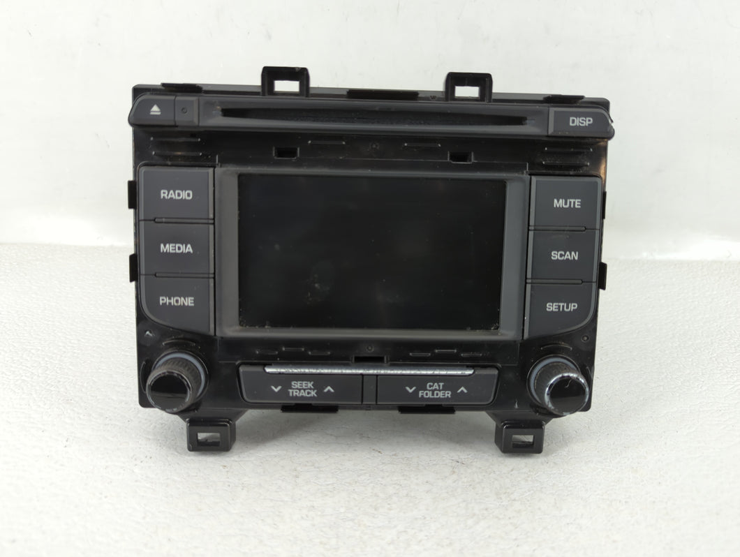 2015 Hyundai Sonata Radio AM FM Cd Player Receiver Replacement P/N:96180-C20004X 96180-C20504X Fits OEM Used Auto Parts