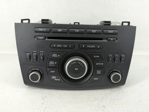 2012 Mazda 3 Radio AM FM Cd Player Receiver Replacement P/N:BBM5 66 AR0 BGV4 66 AR0 Fits OEM Used Auto Parts