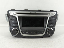 2014 Hyundai Accent Radio AM FM Cd Player Receiver Replacement P/N:96170-1R1104X Fits OEM Used Auto Parts