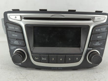 2014 Hyundai Accent Radio AM FM Cd Player Receiver Replacement P/N:96170-1R1104X Fits OEM Used Auto Parts