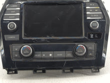 2019-2020 Nissan Maxima Radio Control Panel