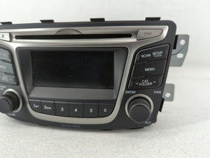 2017 Hyundai Accent Radio AM FM Cd Player Receiver Replacement P/N:96170-1R152SDH 96170-1R111RDR Fits OEM Used Auto Parts