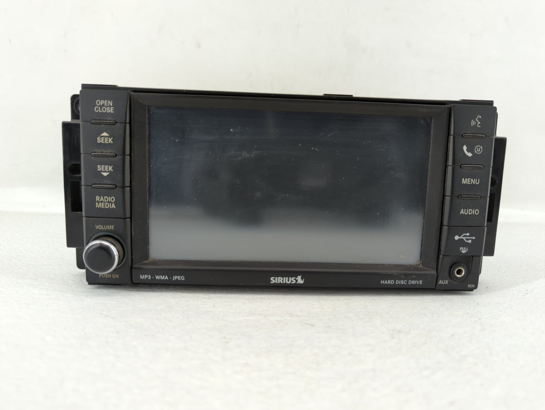 2008-2009 Dodge Charger Radio AM FM Cd Player Receiver Replacement P/N:P05064244AK P05064244AI Fits 2008 2009 2010 OEM Used Auto Parts