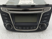 2015-2017 Hyundai Accent Radio AM FM Cd Player Receiver Replacement P/N:96170-1R111RDR Fits 2015 2016 2017 OEM Used Auto Parts