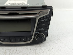 2015-2017 Hyundai Accent Radio AM FM Cd Player Receiver Replacement P/N:96170-1R111RDR Fits 2015 2016 2017 OEM Used Auto Parts