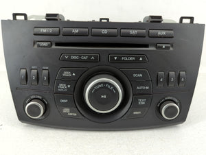 2012-2013 Mazda 3 Radio AM FM Cd Player Receiver Replacement P/N:BBM5 66 AR0 Fits 2012 2013 OEM Used Auto Parts