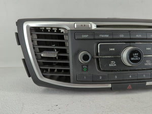 2013-2015 Honda Accord Radio AM FM Cd Player Receiver Replacement P/N:39100-T2A-A321 Fits 2013 2014 2015 OEM Used Auto Parts