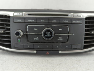 2013-2015 Honda Accord Radio AM FM Cd Player Receiver Replacement P/N:39100-T2A-A321 Fits 2013 2014 2015 OEM Used Auto Parts