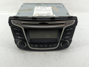 2015-2017 Hyundai Accent Radio AM FM Cd Player Receiver Replacement P/N:96170-1R111RDR Fits 2015 2016 2017 OEM Used Auto Parts