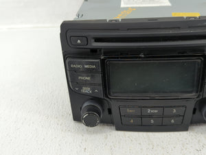 2013 Hyundai Sonata Radio AM FM Cd Player Receiver Replacement P/N:96180-3Q700 Fits OEM Used Auto Parts