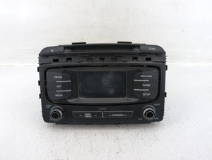 2016-2018 Kia Sorento Radio AM FM Cd Player Receiver Replacement P/N:96160-C6300WK 96160-C6000WK Fits 2016 2017 2018 OEM Used Auto Parts