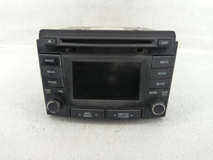 2014-2015 Hyundai Sonata Radio AM FM Cd Player Receiver Replacement P/N:96180-3Q8004X Fits 2014 2015 OEM Used Auto Parts