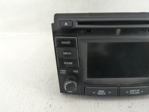 2014-2015 Hyundai Sonata Radio AM FM Cd Player Receiver Replacement P/N:96180-3Q8004X Fits 2014 2015 OEM Used Auto Parts