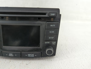 2014-2015 Hyundai Sonata Radio AM FM Cd Player Receiver Replacement P/N:96180-3Q8004X Fits 2014 2015 OEM Used Auto Parts