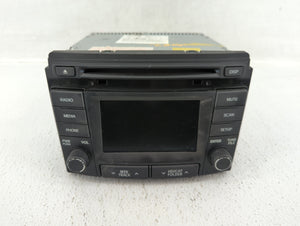 2012-2014 Hyundai Sonata Radio AM FM Cd Player Receiver Replacement P/N:96180-3Q8004X 96180-3Q700 Fits 2012 2013 2014 OEM Used Auto Parts