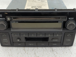 2002-2004 Toyota Camry Radio AM FM Cd Player Receiver Replacement P/N:86120-AA040 Fits 2002 2003 2004 OEM Used Auto Parts