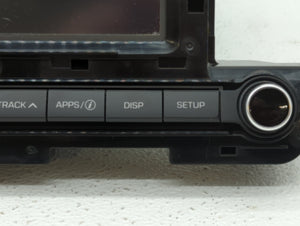 2017-2018 Hyundai Elantra Radio AM FM Cd Player Receiver Replacement P/N:96160-F2101UAT Fits 2017 2018 OEM Used Auto Parts