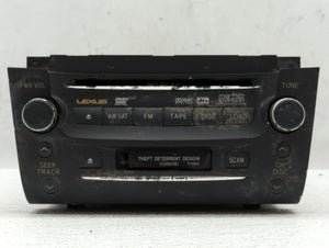 2006 Lexus Gs300 Radio AM FM Cd Player Receiver Replacement P/N:86120-30C80-C0 89120-30D00-C0 Fits OEM Used Auto Parts