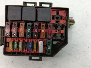 1997 Ford Crown Victoria Fusebox Fuse Box Panel Relay Module P/N:F5AB-14A075-A Fits OEM Used Auto Parts