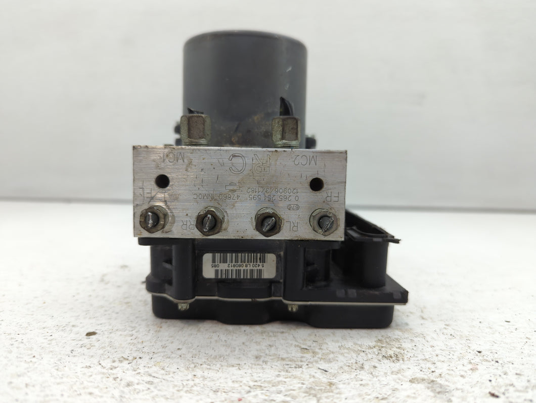 2011-2013 Infiniti G37 ABS Pump Control Module Replacement P/N:47660 1NM0C Fits 2011 2012 2013 2015 OEM Used Auto Parts