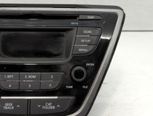 2013 Hyundai Elantra Radio AM FM Cd Player Receiver Replacement P/N:96170-3X155RA5 Fits OEM Used Auto Parts