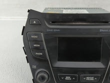 2013-2016 Hyundai Santa Fe Radio AM FM Cd Player Receiver Replacement P/N:96180-4Z1004X Fits 2013 2014 2015 2016 OEM Used Auto Parts