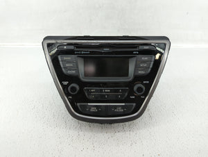 2011-2013 Hyundai Elantra Radio AM FM Cd Player Receiver Replacement P/N:96170-3X165RA5 Fits 2011 2012 2013 OEM Used Auto Parts