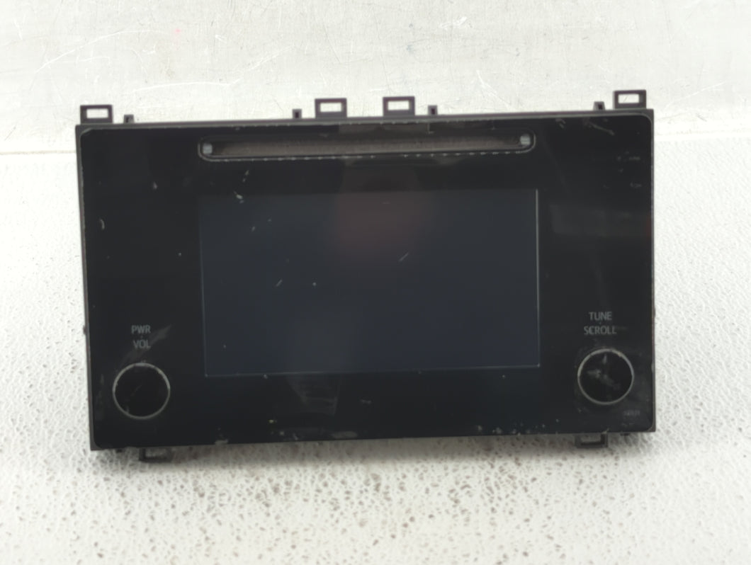 2017-2019 Toyota Corolla Radio AM FM Cd Player Receiver Replacement P/N:86140-02520 Fits 2017 2018 2019 OEM Used Auto Parts