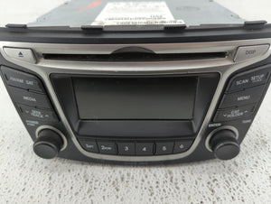 2015-2017 Hyundai Accent Radio AM FM Cd Player Receiver Replacement P/N:96170-1R111RDR Fits 2015 2016 2017 OEM Used Auto Parts