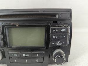 2011 Hyundai Sonata Radio AM FM Cd Player Receiver Replacement P/N:96180-3Q001 96180-3Q000 Fits OEM Used Auto Parts