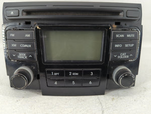 2011 Hyundai Sonata Radio AM FM Cd Player Receiver Replacement P/N:96180-3Q001 96180-3Q000 Fits OEM Used Auto Parts