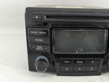 2013-2014 Hyundai Sonata Radio AM FM Cd Player Receiver Replacement P/N:96180-3Q700 Fits 2013 2014 OEM Used Auto Parts