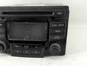 2013-2014 Hyundai Sonata Radio AM FM Cd Player Receiver Replacement P/N:96180-3Q700 Fits 2013 2014 OEM Used Auto Parts