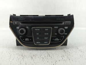 2013-2015 Hyundai Genesis Radio AM FM Cd Player Receiver Replacement P/N:96180-2M117YGH Fits 2013 2014 2015 OEM Used Auto Parts