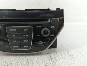 2013-2015 Hyundai Genesis Radio AM FM Cd Player Receiver Replacement P/N:96180-2M117YGH Fits 2013 2014 2015 OEM Used Auto Parts