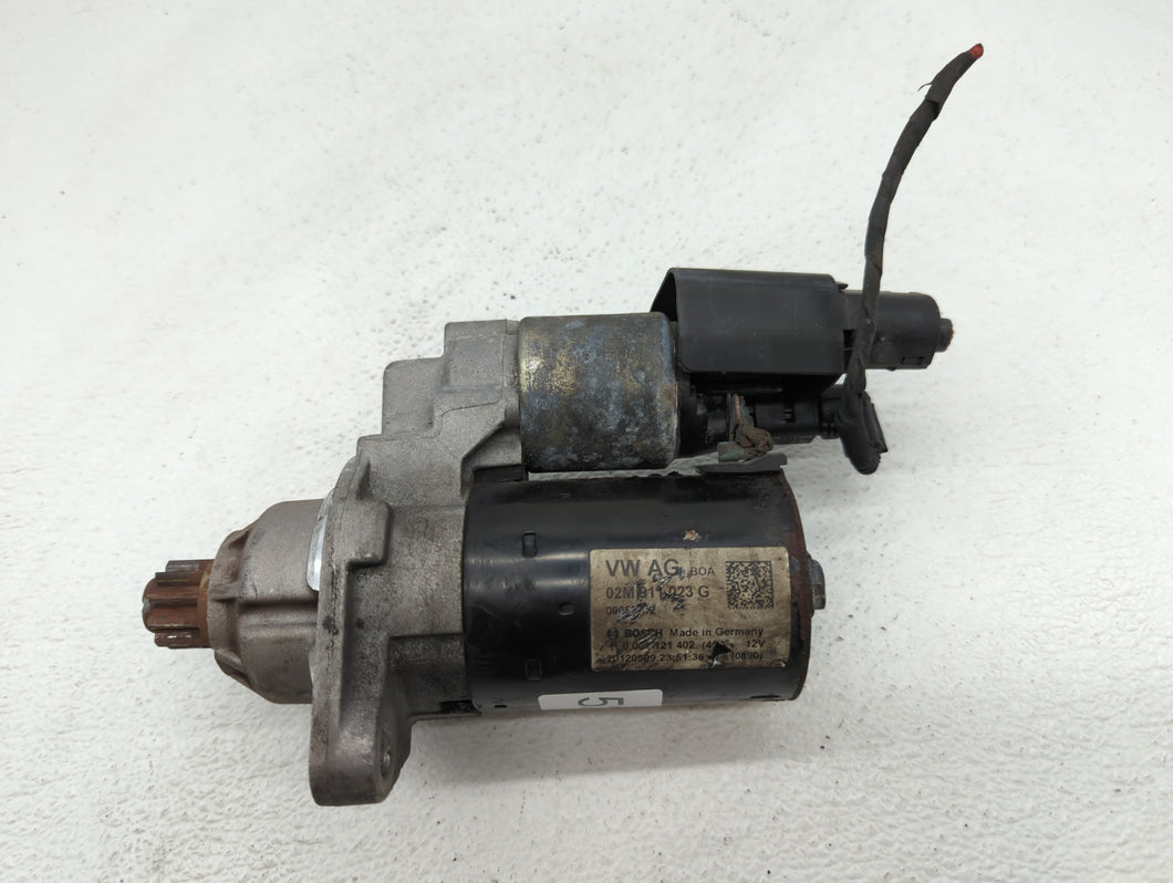 2011-2018 Volkswagen Tiguan Car Starter Motor Solenoid OEM P/N:02M 911 021 B 02E 911 023 K Fits OEM Used Auto Parts