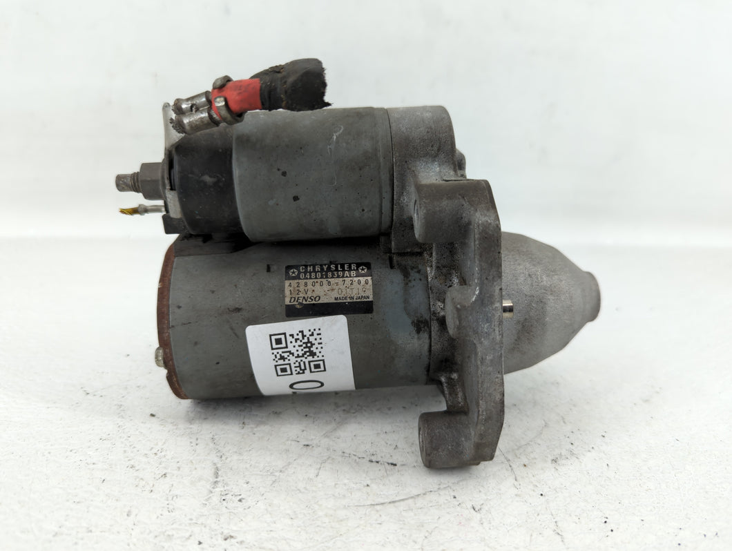 2016 Dodge Caravan Car Starter Motor Solenoid OEM P/N:04801839AB Fits 2011 2012 2013 2014 2015 2017 2018 2019 2020 2021 OEM Used Auto Parts