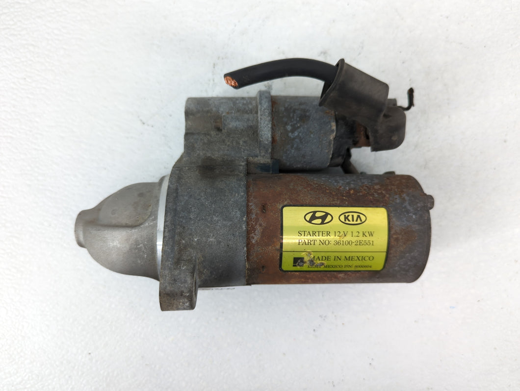 2014-2020 Hyundai Elantra Car Starter Motor Solenoid OEM P/N:36100-2E551 Fits 2014 2015 2016 2017 2018 2019 2020 OEM Used Auto Parts