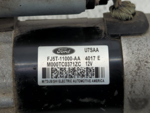 2018-2019 Ford Escape Car Starter Motor Solenoid OEM P/N:FJ5T-11000-AA Fits 2018 2019 OEM Used Auto Parts