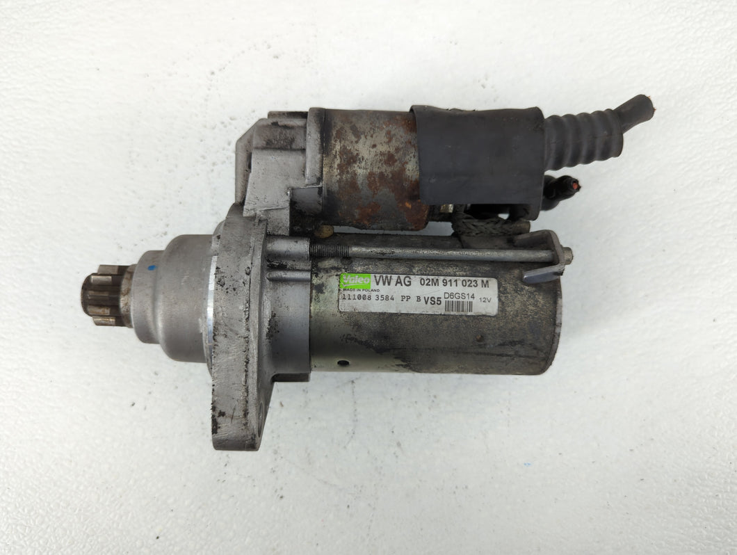 2009-2017 Volkswagen Tiguan Car Starter Motor Solenoid OEM P/N:02M 911 023 M Fits OEM Used Auto Parts