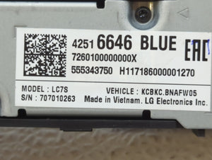 2016-2019 Chevrolet Silverado 1500 Radio AM FM Cd Player Receiver Replacement P/N:42516646 Fits 2016 2017 2018 2019 OEM Used Auto Parts