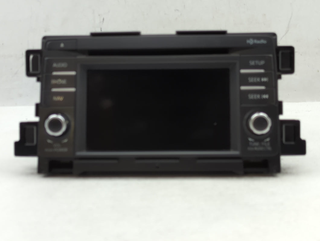 2014-2015 Mazda 6 Radio AM FM Cd Player Receiver Replacement P/N:GJS1 66 DV0A GJS1 66 DV0B Fits 2014 2015 OEM Used Auto Parts